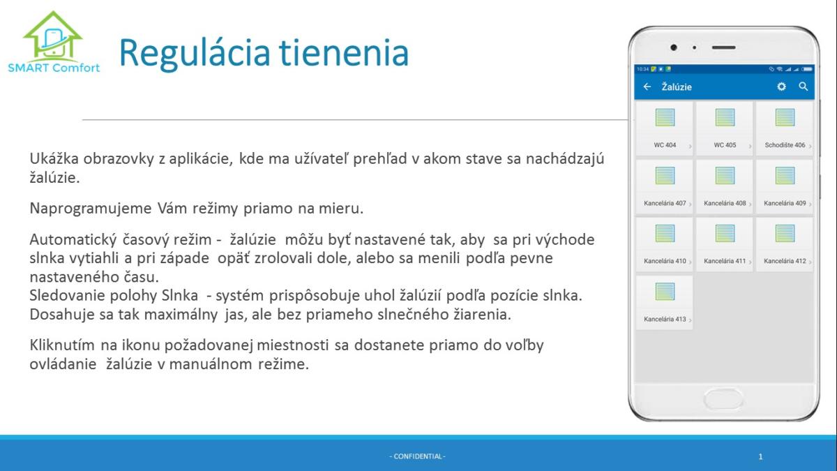 Ovládanie systémom TapHome